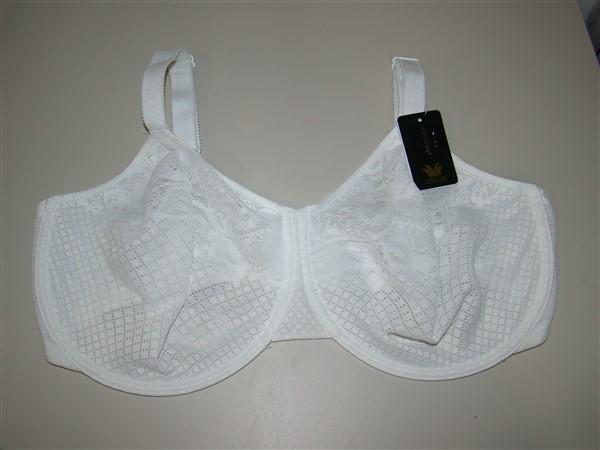 NWOT Wacoal 38DDD Visual Effects Minimizer Bra 857210 White 135626