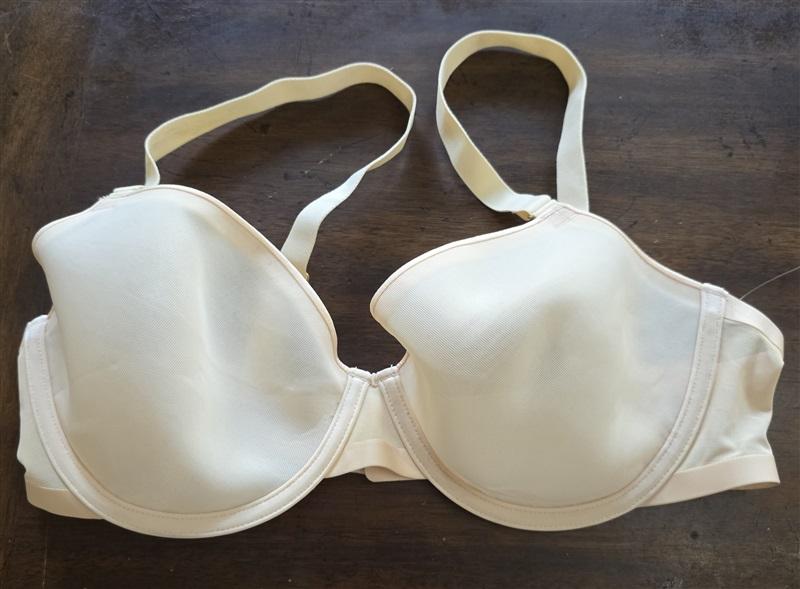 NWOT CUUP 32G The Demi Modern T Shirt Ivory Bra 135631