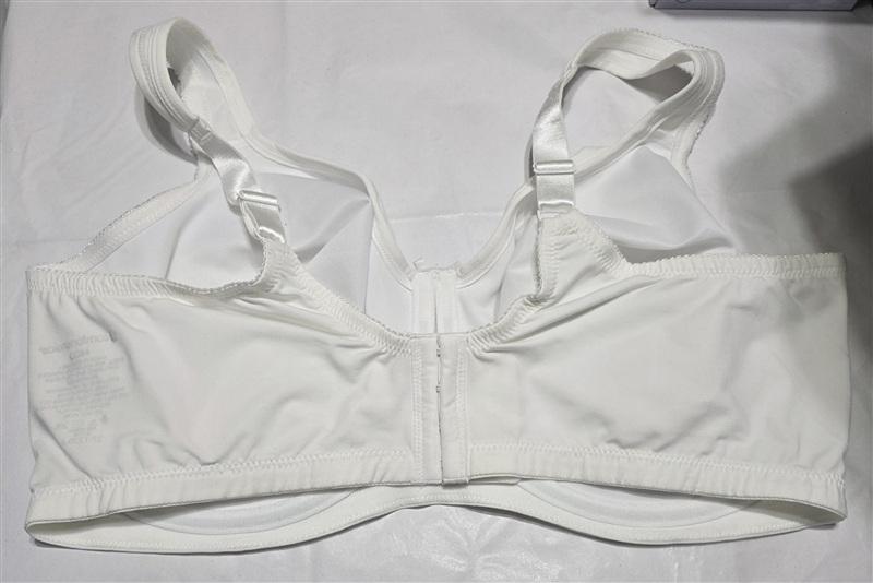 NWOt Comfort Choice 44DD Microfiber Underwire Unlined White Bra 135632