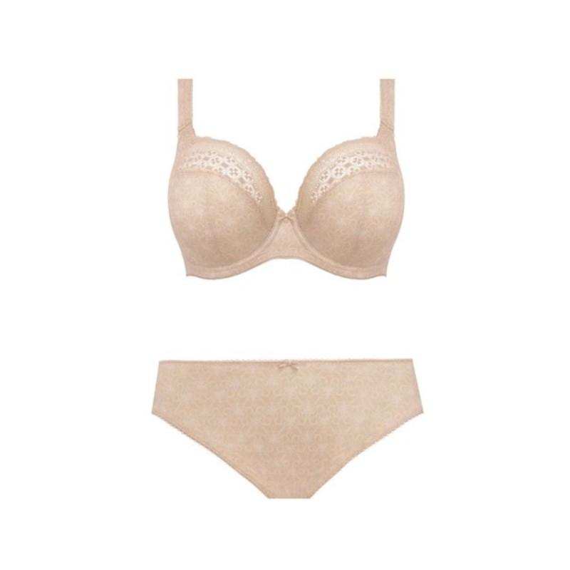NWT Elomi 40K USA KIM SIDE SUPPORT PLUNGE BRA EL4340 Black 135633