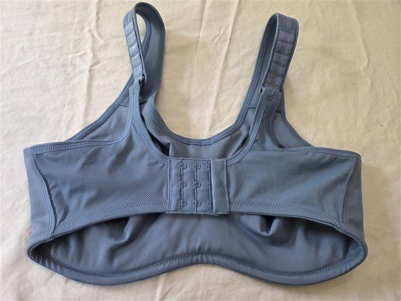 NWOT Wacoal 34DD Blue Sport Underwire Bra 855170 Free Shipping 135635