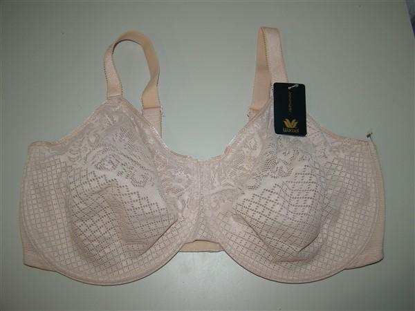 NWT Wacoal 38D Visual Effects Minimizer Bra 857210 Beige 135637