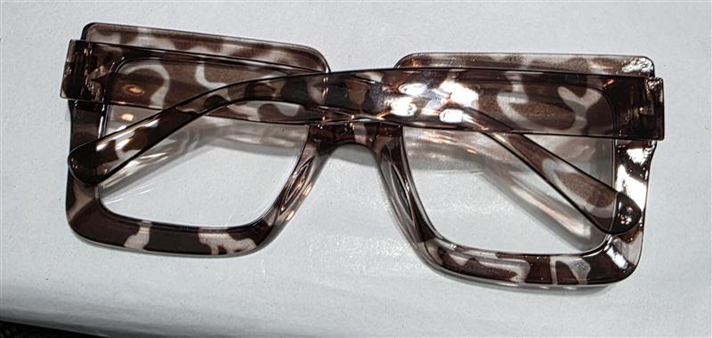 NWT EyeKepper 1.5 Square Cat Eye Animal Sheer Readers Reading Glasses 135638