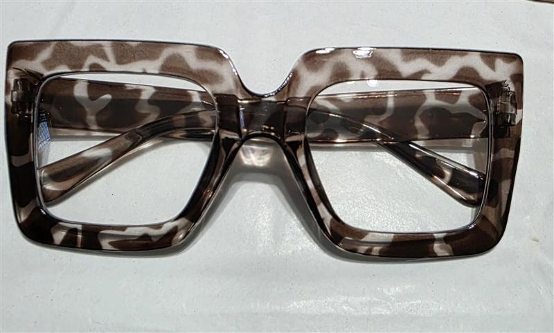 NWT EyeKepper 2.5 Square Cat Eye Animal Sheer Readers Reading Glasses 135639