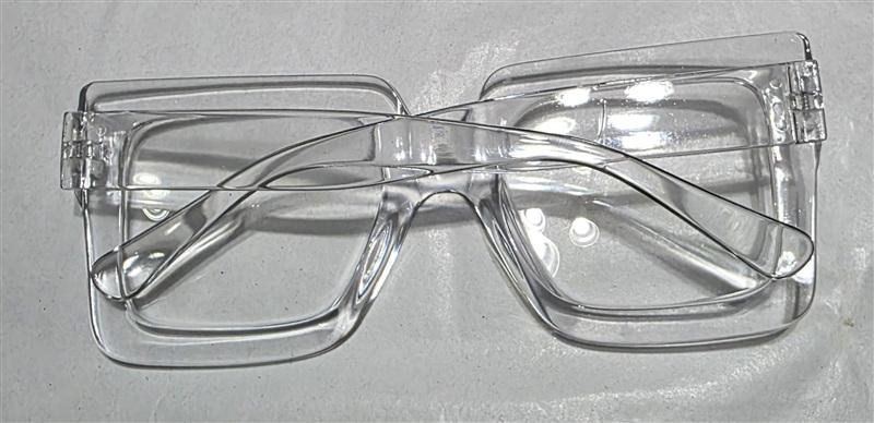 NWT EyeKepper 1.5 Square Cat Eye Clear Sheer Readers Reading Glasses 135643