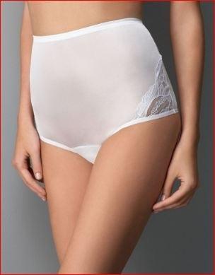 NWT 3PR Vanity Fair 6 M Perfectly Yours Lace Nylon Brief 13011 Beige 135683