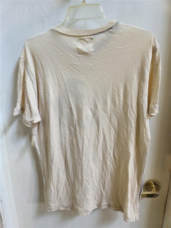 NWT Memphis Blues Elvis It's Now or Never Distressed T Shirt Tan 135689