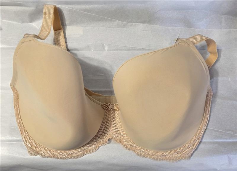 NWT Wacoal La Femme 38DDD T-Shirt Beige 853117 Underwire Bra 135702