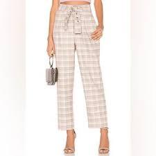 NWT Anthropologie J.O.A. Large Plaid Dress Work Pants 135727