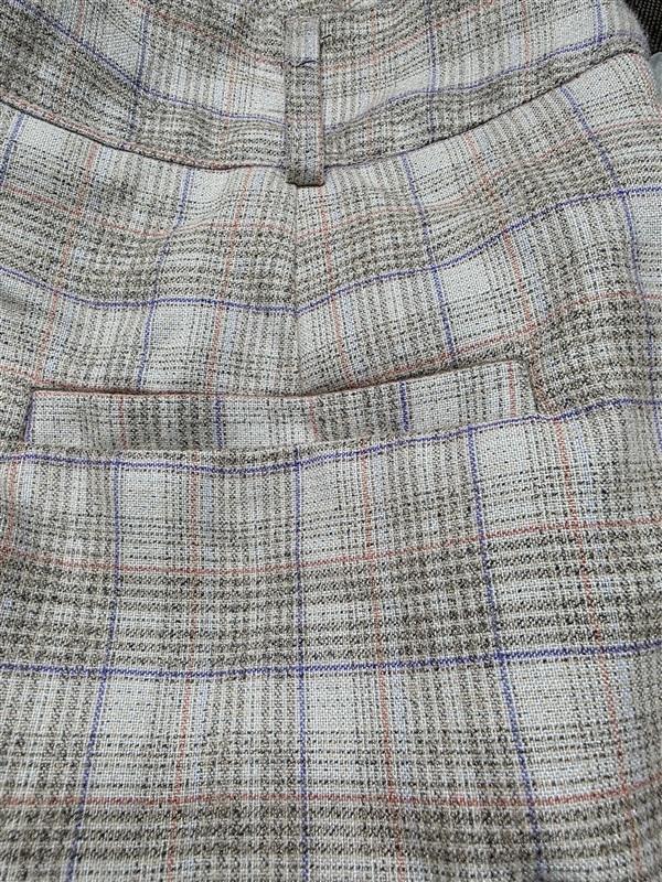 NWT Anthropologie J.O.A. Large Plaid Dress Work Pants 135727