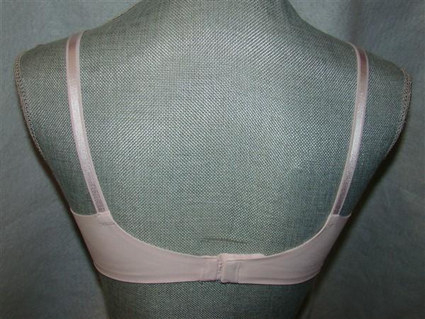 NWTD Warners 38D No Side Effects Underarm Smooth Underwire Bra 1356 Pink 135733