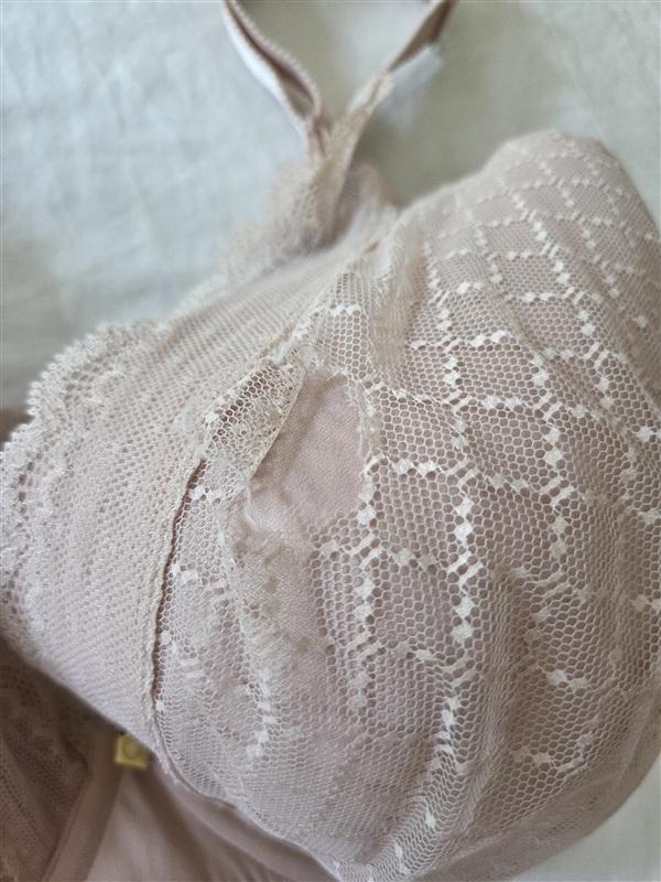 NWOTD Chantelle 34H Norah Chic Plunge T-Shirt Bra 16MN Pink 135769