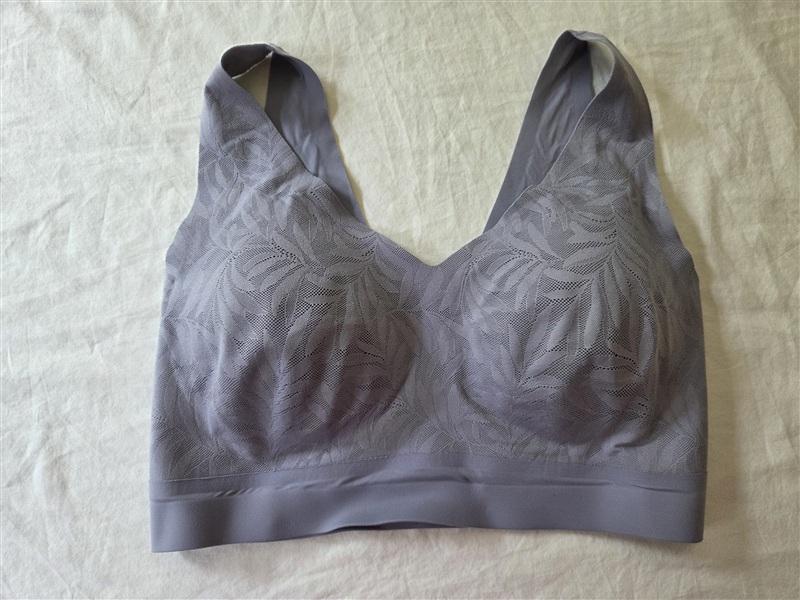 NWOT Soma XL Enbliss Lace Racerback Wireless Bralette Bra Purple 135775