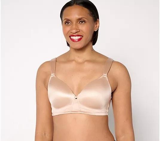 NWOT Breezies 44C Invisible Comfort Wirefree T-Shirt Bra Beige 135777