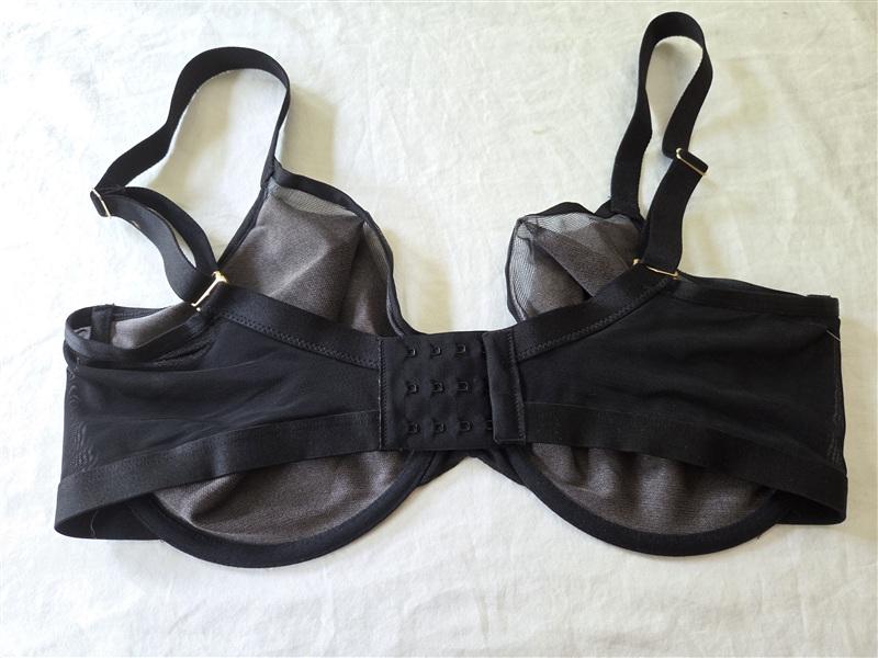 NWOT Soma 38G Unbelievable Lift Unlined Perfect Coverage Bra Black 135779