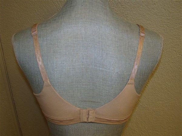 NWPT Warner’s Bra 36C Cloud 9 Full-Coverage Wire-Free Contour 1269 Beige 135793