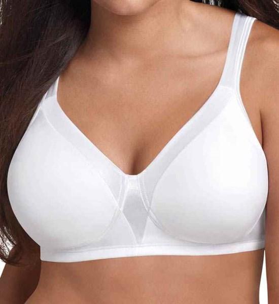 NWOT Playtex 42D 18Hour Sensationally Sleek Full Fig Wireless 4803 White 135799