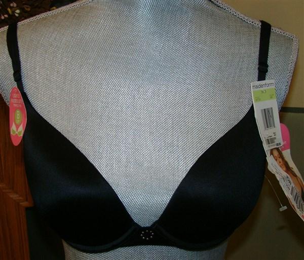 NWOT Maidenform 36D Custom Lift Tailored T-Shirt Bra Black 09729 135801