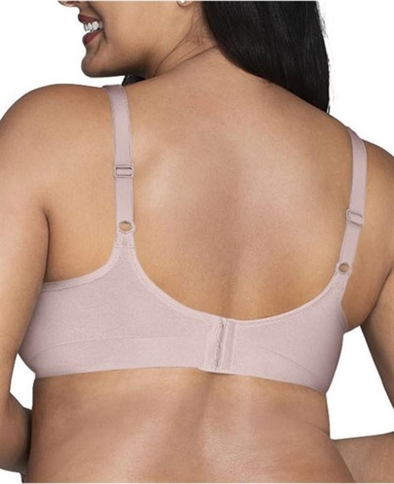 NWT Vanity Fair 42D Beyond Comfort Full Figure Wirefree Bra 71282 Pink 135805