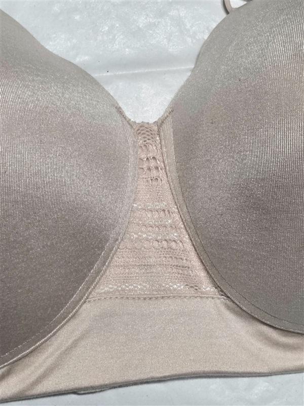 NWT Vanity Fair 42D Beyond Comfort Full Figure Wirefree Bra 71282 Pink 135805