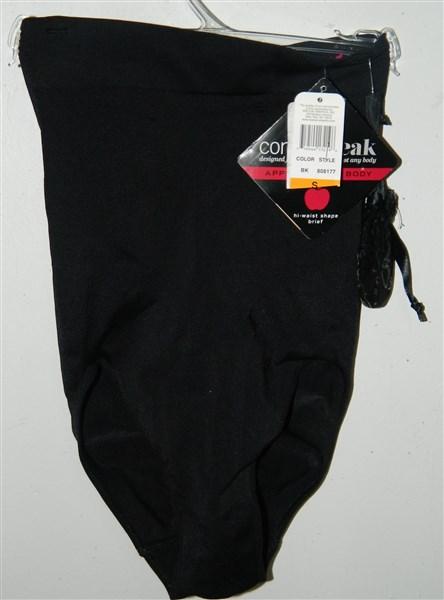 NWT Wacoal M Beyond Naked Shaping Hi Waist Brief 808330 Black 135808