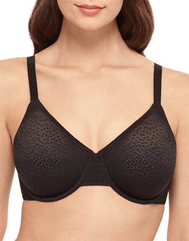NWOT Wacoal 38DDD Back Appeal Underwire Bra 855303 Black 135818