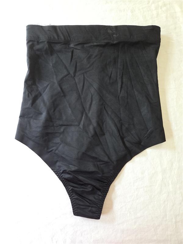 NWOT Spanx L Suit Your Fancy Control High-Waist Thong 10196R Black 135827