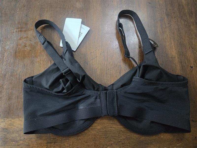 NWT Wacoal 34D Shape Revelation Uneven Underwire Bra 855487 Black 135873