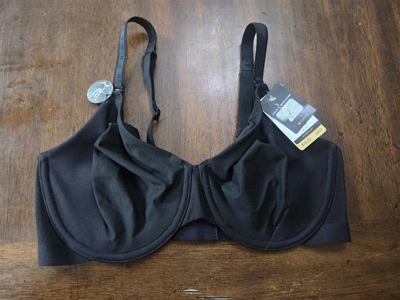 NWT Wacoal 34D Shape Revelation Uneven Underwire Bra 855487 Black 135873