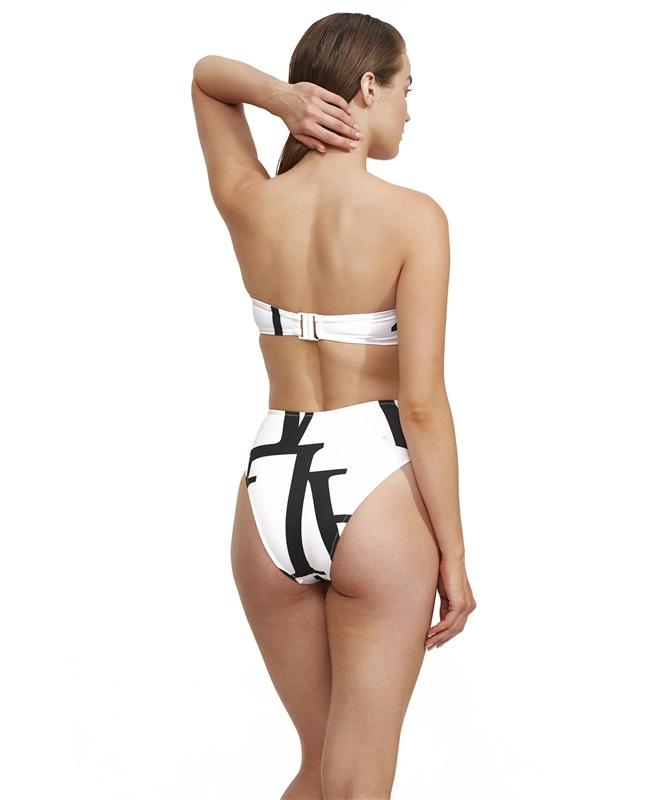 NWT Gottex 12 Luma Signature Bandeau Tube Bikini Top 135884