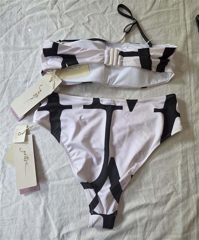 NWT Gottex 12 Luma Signature Bandeau Tube Bikini Top 135884