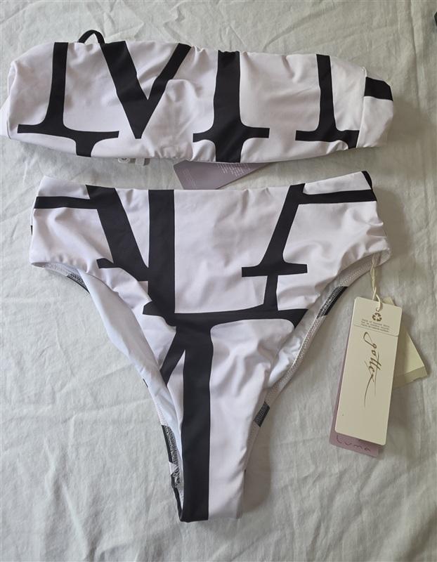 NWT Gottex 12 Luma Signature Bandeau Tube Bikini Top 135884