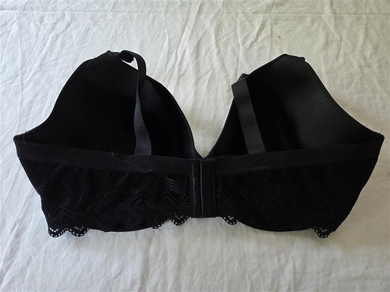 NWT Freya 34G USA Pure Underwire Moulded Nursing Bra AA1581 Black 135894