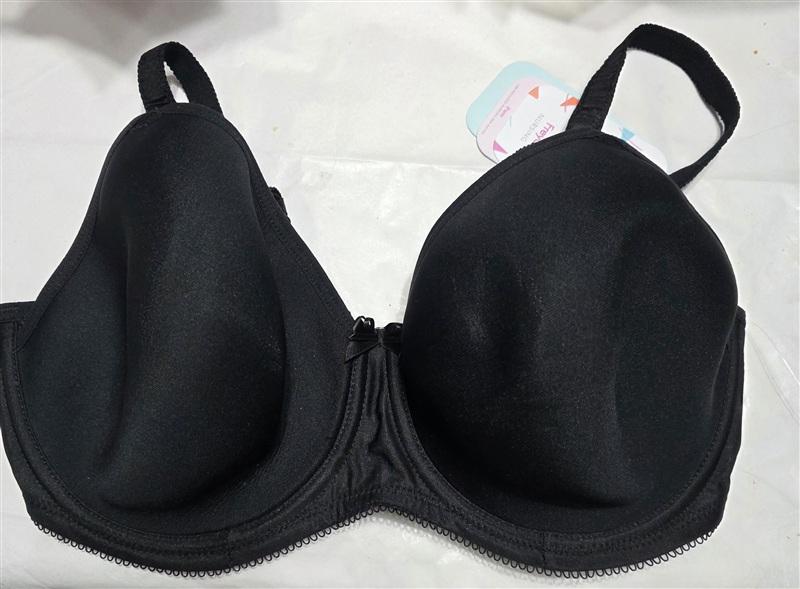NWT Freya 34G USA Pure Underwire Moulded Nursing Bra AA1581 Black 135894
