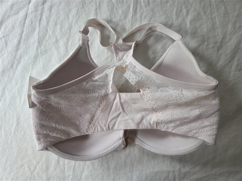 NWT Le Mystere 32DD NATURAL COMFORT RACERBACK FRONT-CLOSE BRA 3157 Pink 135900