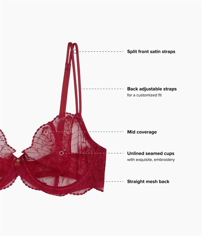 NWT Wacoal 34DD Midnight Soiree Underwire Bra 855314 Caviar Sheer Lace 135903