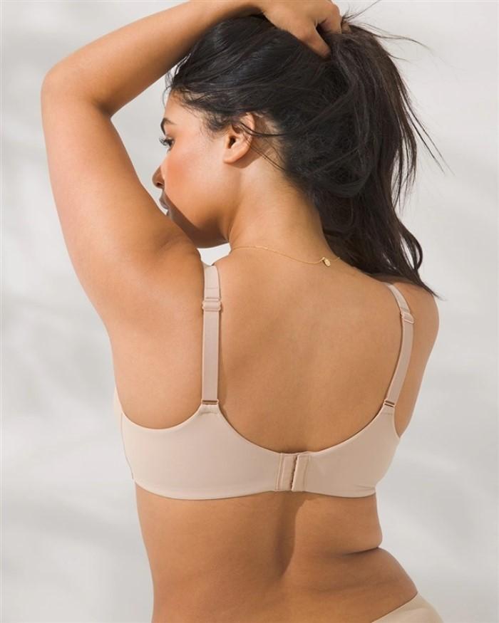 NWOT Soma 36C Bodify Perfect Coverage Underwire Bra Pale Sand Beige 135904
