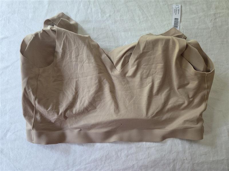 NWT Soma XXXL Enbliss Bralette Beige Wirefree Pull On 135910