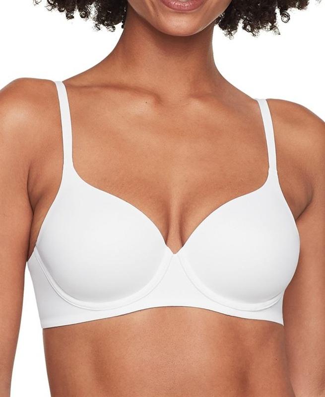 NWT Warners L Cloud 9 Easy Size Underwire T-Shirt Bra RA1051A Beige 135916