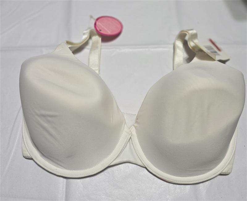 NWT Maidenform 36C Famous T Shirt Bra 7959 White Underwire 135917