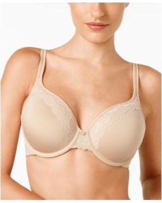 NWOT Bali 34B 1 Smooth U Ultra Light Lace with Lift Underwire 3L97 Beige 135920