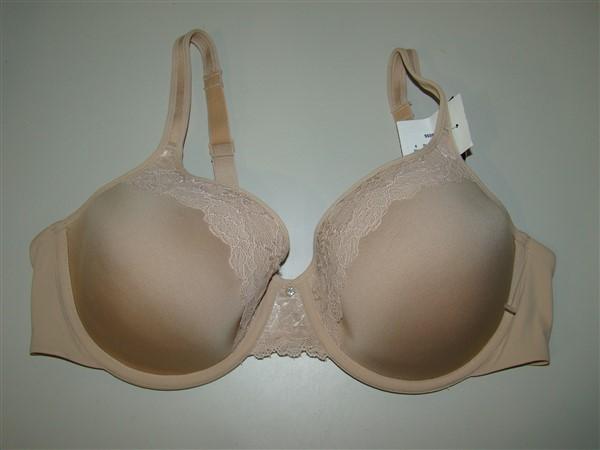 NWOT Bali 34B 1 Smooth U Ultra Light Lace with Lift Underwire 3L97 Beige 135920