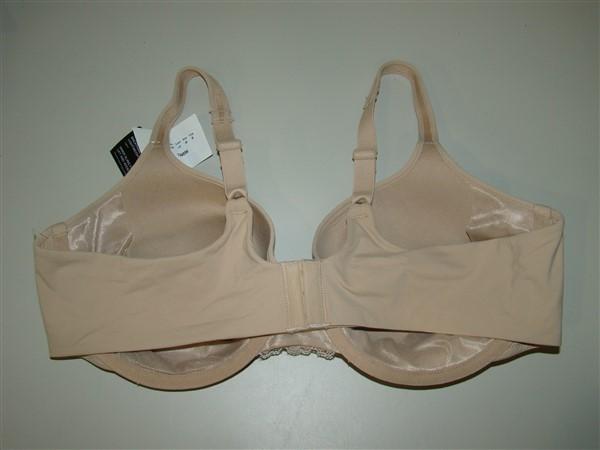 NWOT Bali 34B 1 Smooth U Ultra Light Lace with Lift Underwire 3L97 Beige 135920