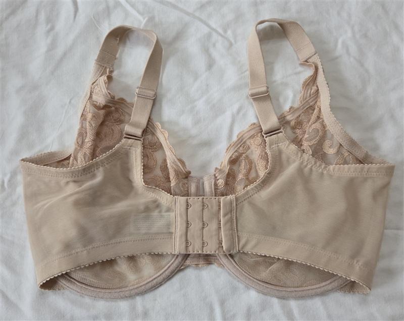NWOT Wacoal 40DDD Arabesque Lace Underwire Bra 85199 Beige 135922