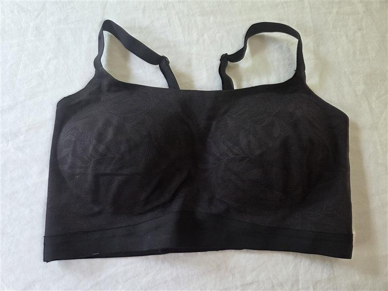 NWTD Soma XL Enbliss Luxe Adjustable Bralette Black Wirefree 135925