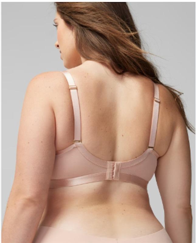 NWOTD Soma 36C Unbelievable Lift Unlined Perfect Coverage Bra Beige 135936