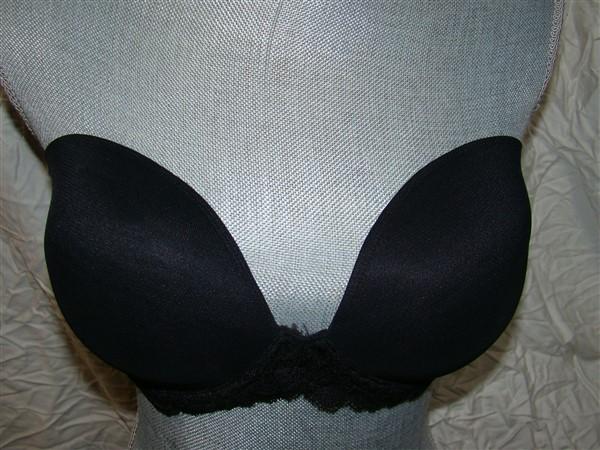 NWOTD Natori 36DD Feathers Strapless Plunge Multiway Bra 731023 Black 135938