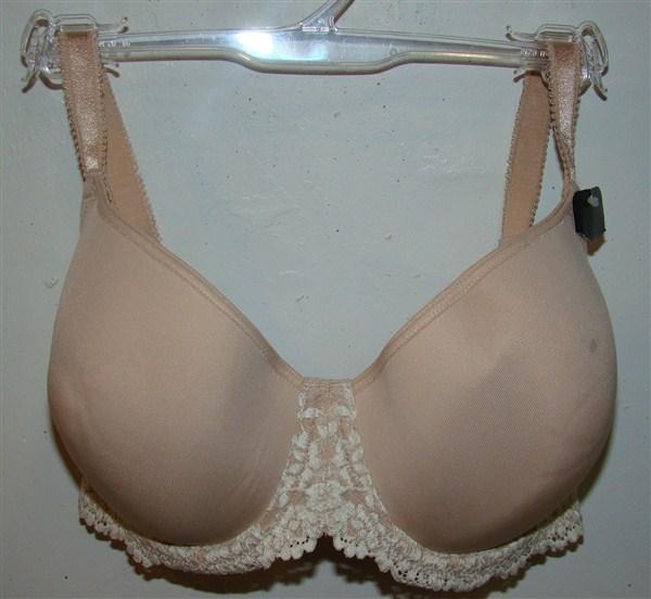 NWT Wacoal 34DD Beige Embrace Lace Underwire T Shirt Bra 853191 135940