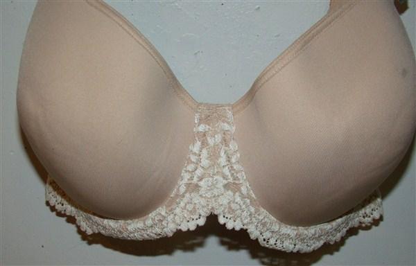 NWT Wacoal 34DD Beige Embrace Lace Underwire T Shirt Bra 853191 135940