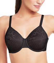 NWT Wacoal 36D Visual Effects Minimizer Bra 857210 Black 135941